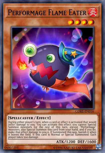 Performage Flame Eater - CORE-EN016 - Common - 1st Edition