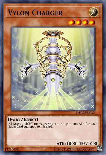 Vylon Charger - HA05-EN017 - Super Rare - 1st Edition
