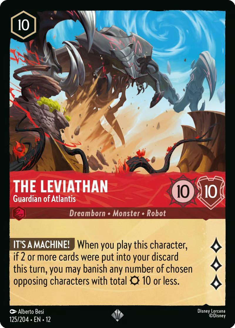 The Leviathan - Guardian of Atlantis - 125/204 [Wilds Unknown] [Non-Foil]
