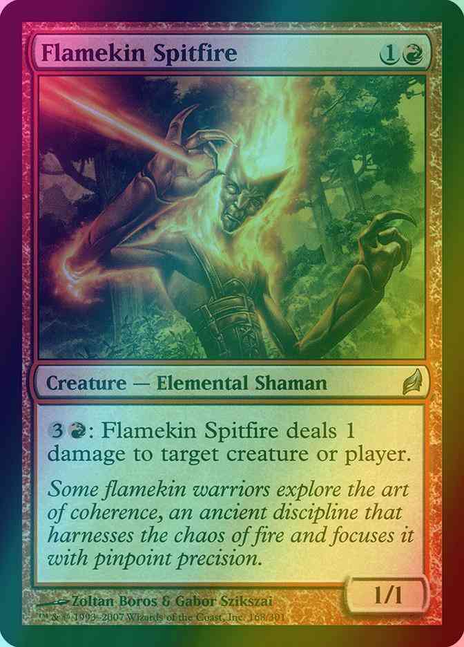Flamekin Spitfire [168] [Lorwyn] [Foil]
