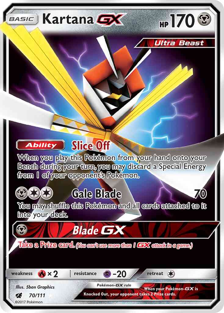 Kartana-GX - 70/111 - Rare Holo GX [sm4-70] [Ultra]