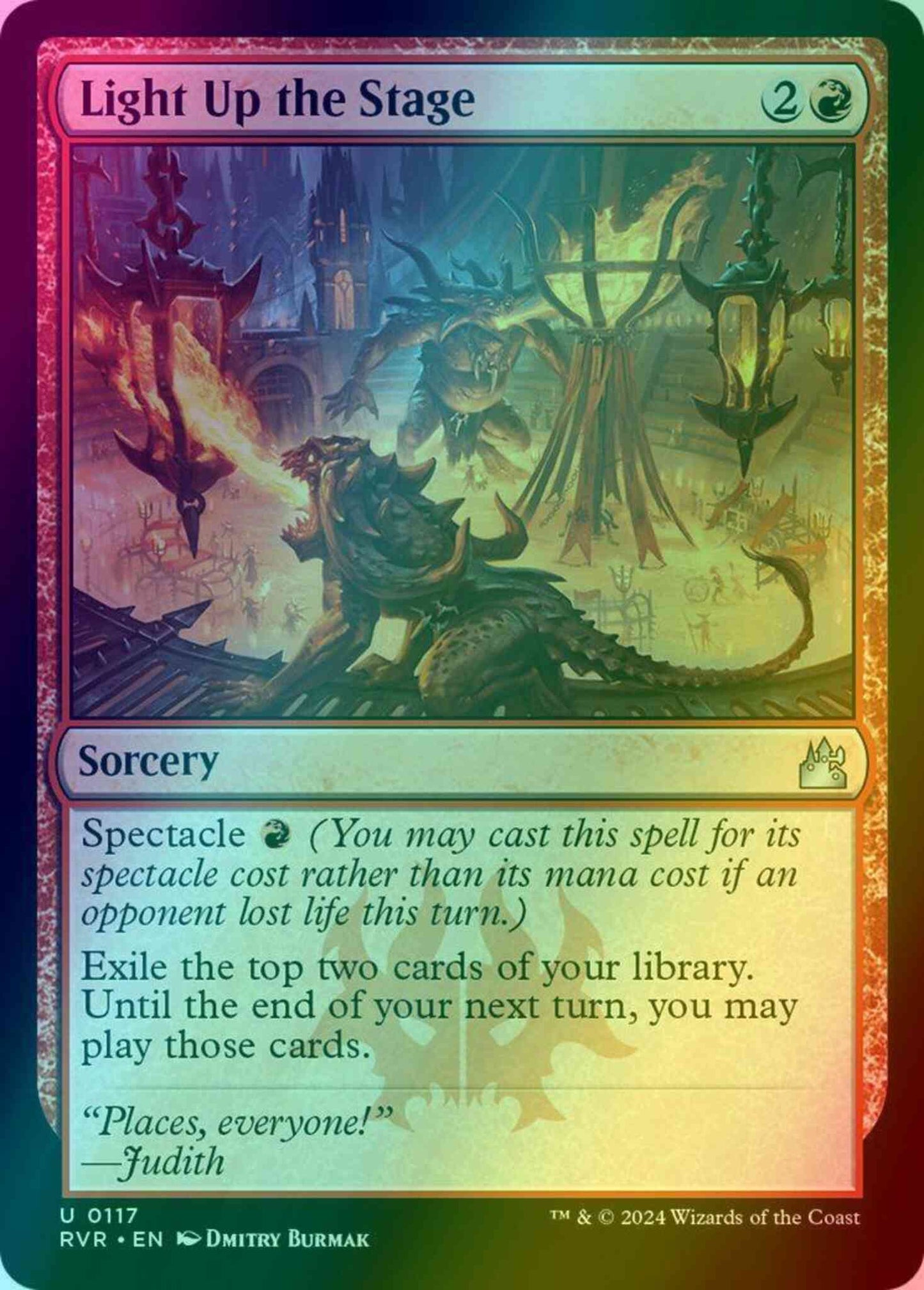 Light Up the Stage [117] [Ravnica Remastered] [Foil]