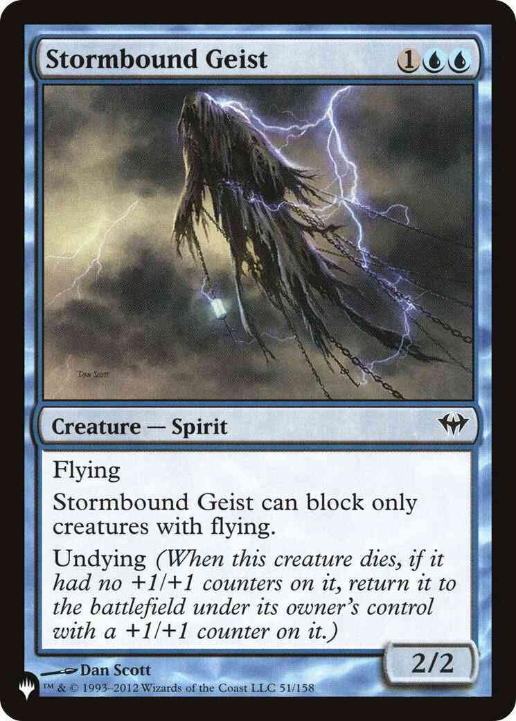 Stormbound Geist [DKA-51] [The List] [Non-Foil]