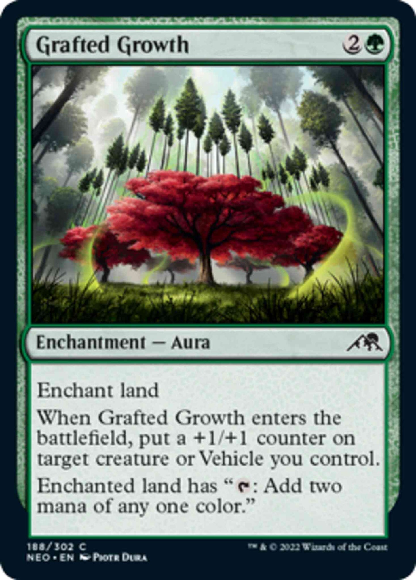 Grafted Growth [188] [Kamigawa: Neon Dynasty] [Non-Foil]