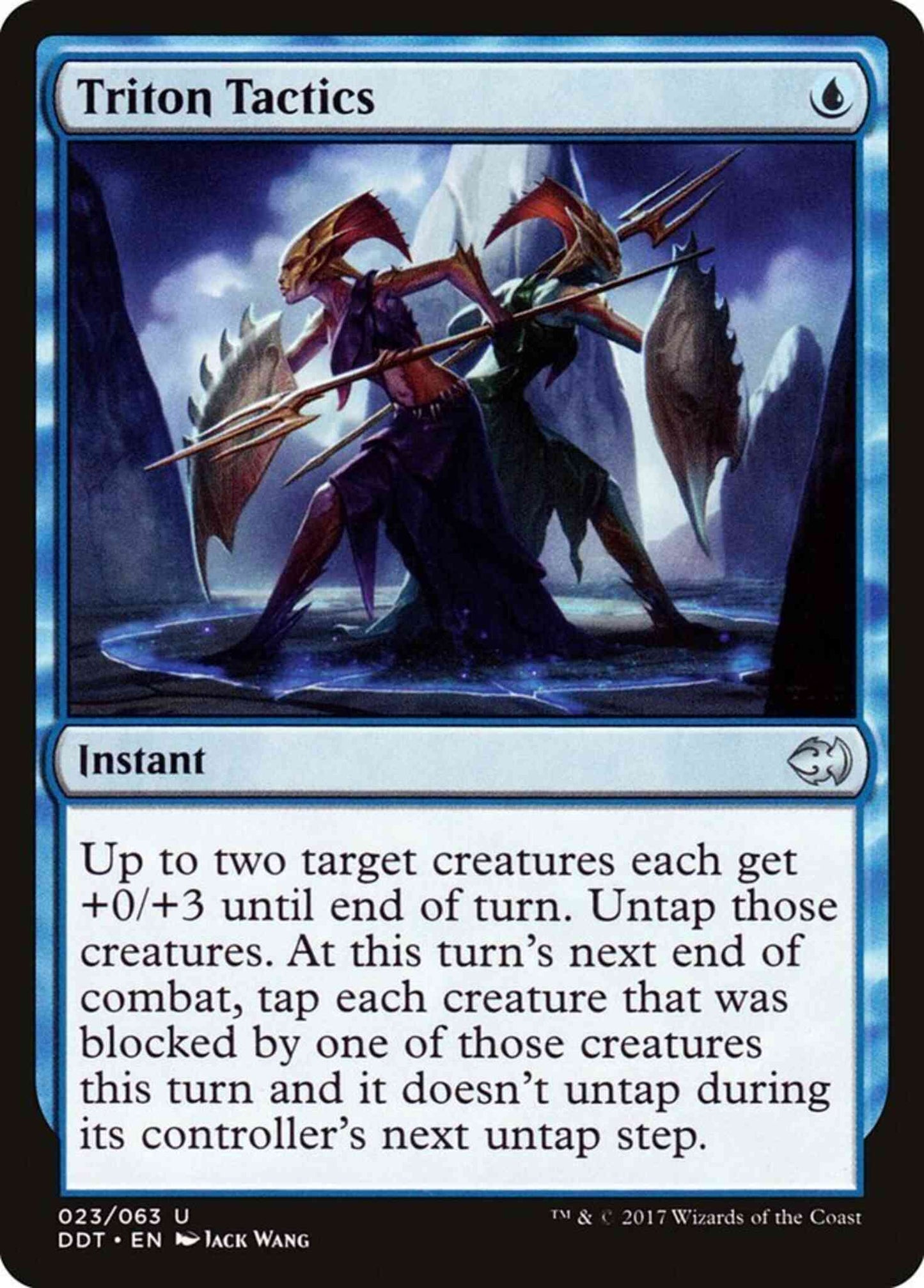 Triton Tactics [23] [Duel Decks Merfolk vs Goblins] [Non-Foil]