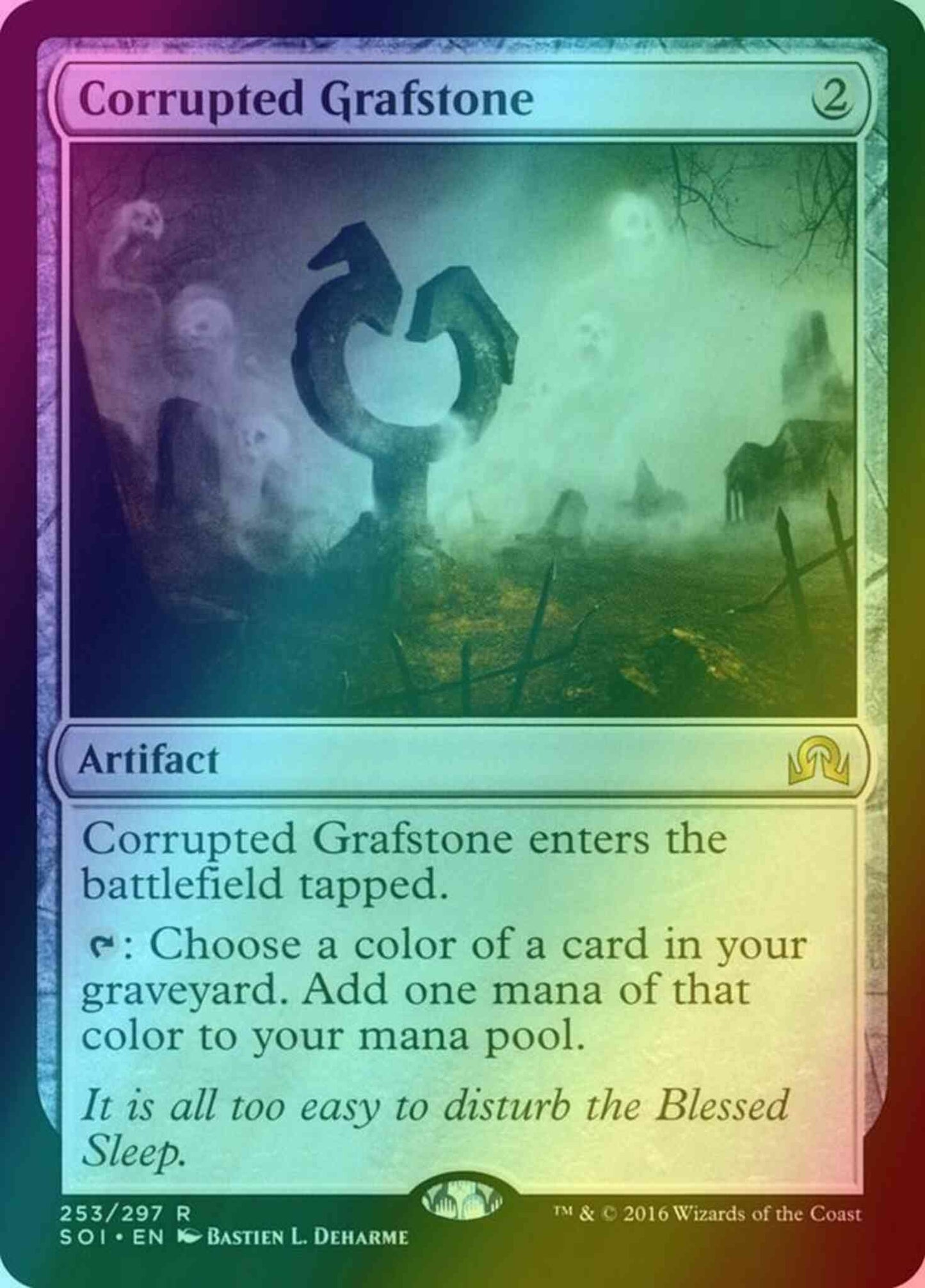 Corrupted Grafstone [253] [Shadows over Innistrad] [Foil]
