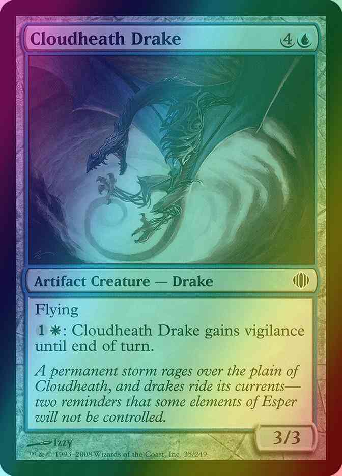 Cloudheath Drake [35] [Shards Of Alara] [Foil]