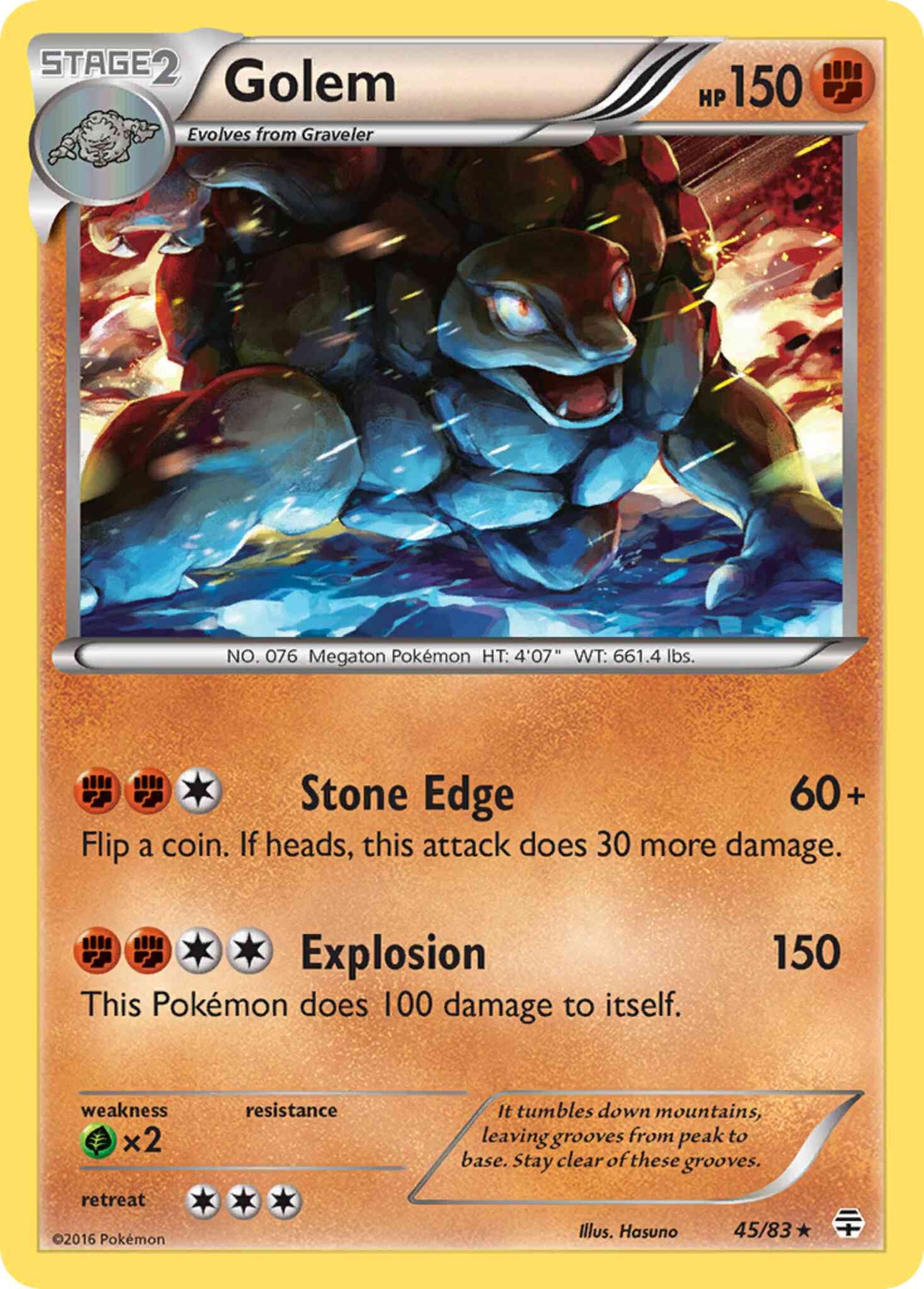 Golem - 45/83 - Rare Holo [g1-45] [Holo]