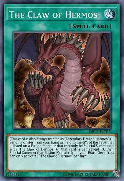 The Claw of Hermos - DRL3-EN067 - Ultra Rare - 1st Edition