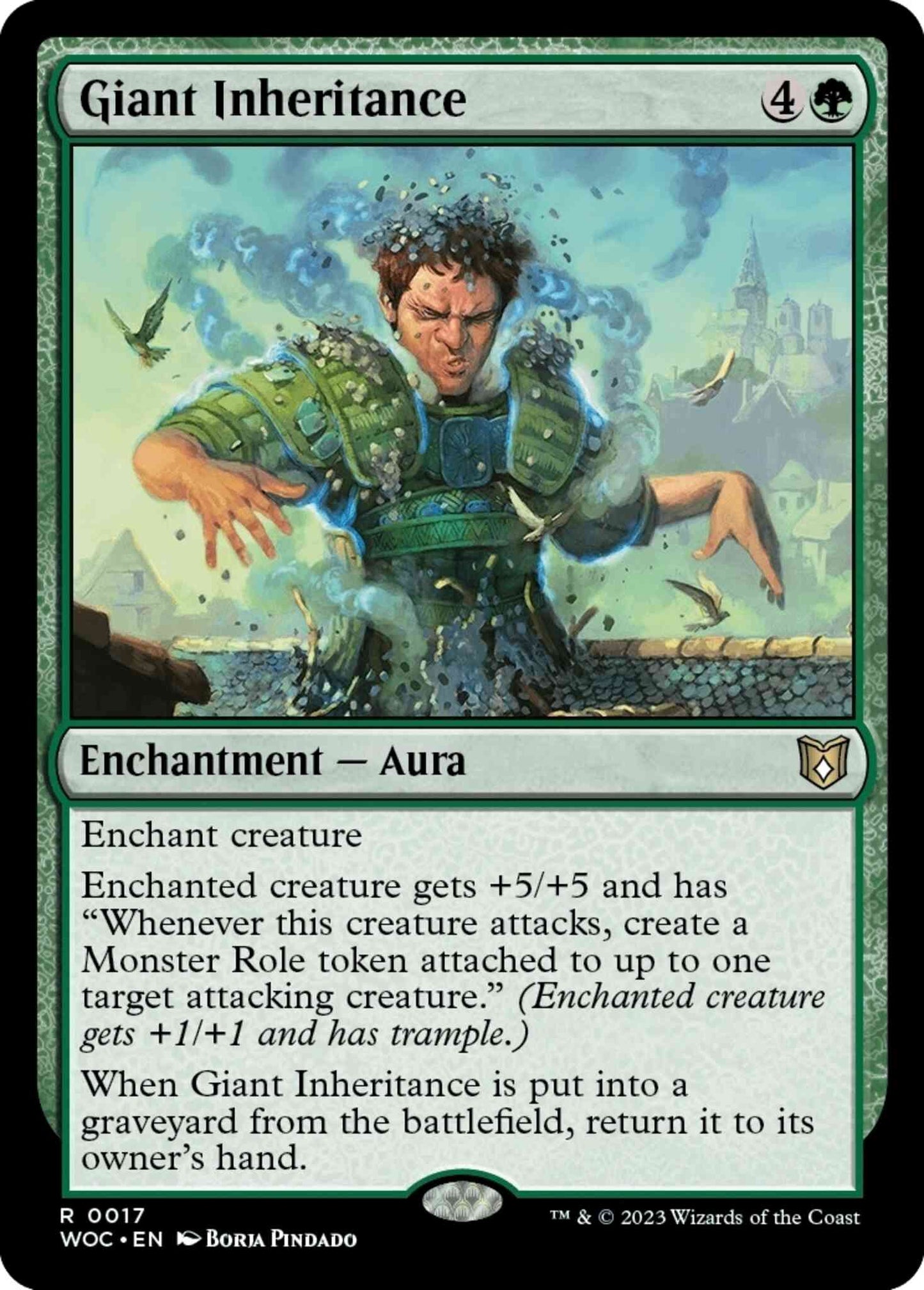 Giant Inheritance [17] [Wilds of Eldraine: Commander] [Non-Foil]