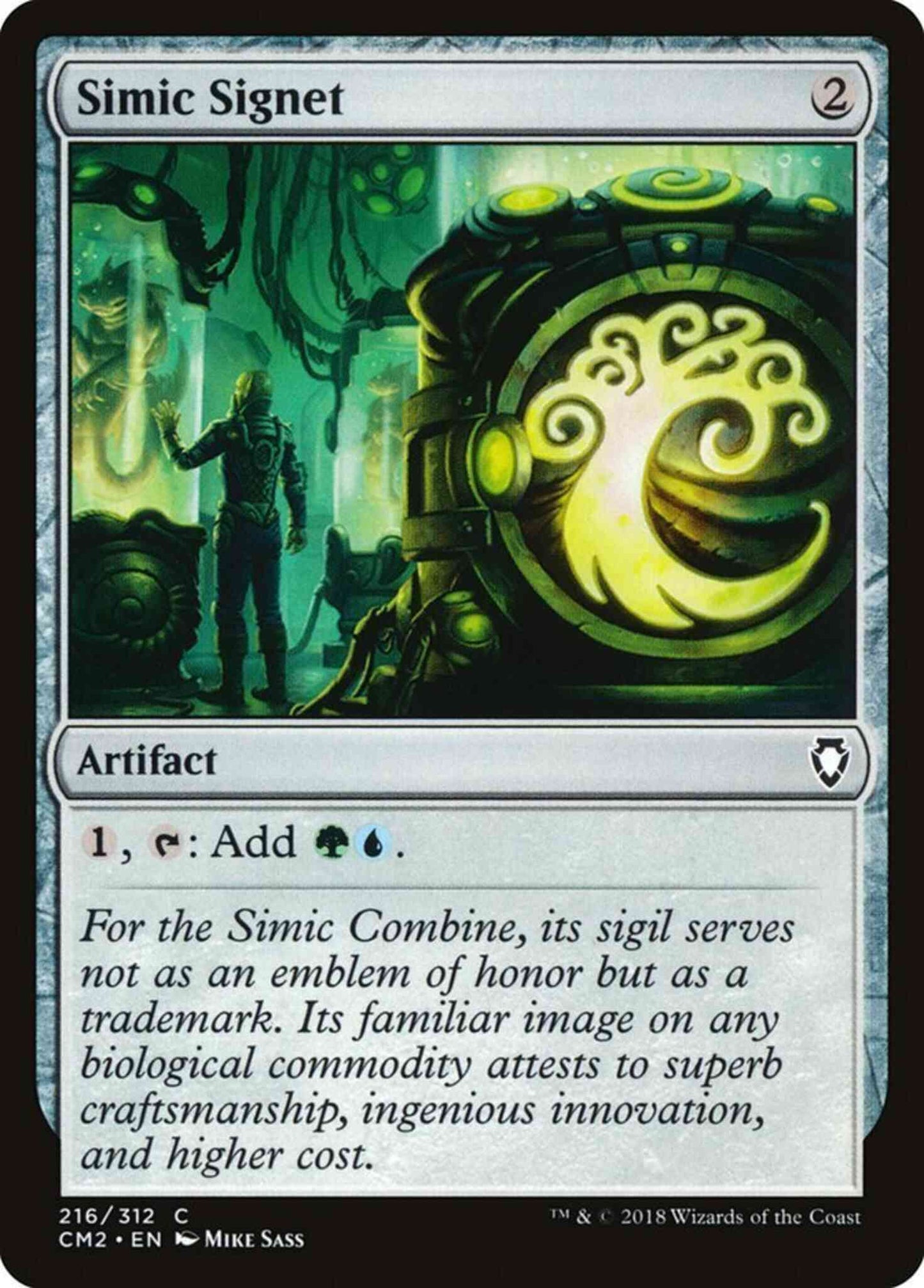 Simic Signet [216] [Commander Anthology Volume II] [Non-Foil]