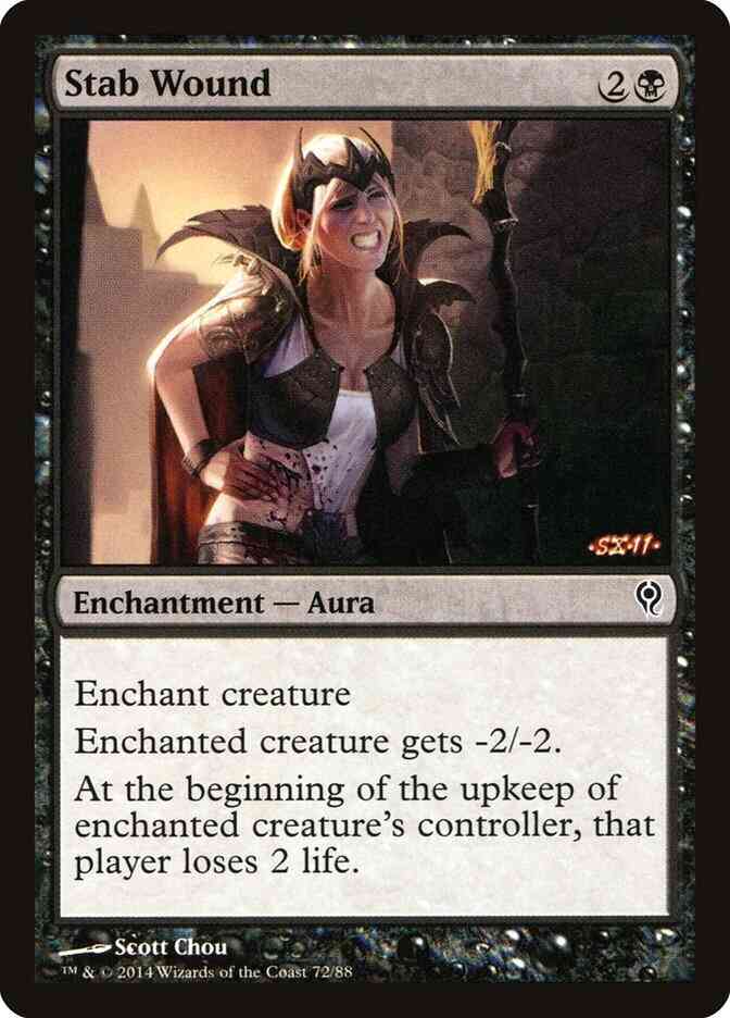 Stab Wound [72] [Duel Decks Jace vs Vraska] [Non-Foil]