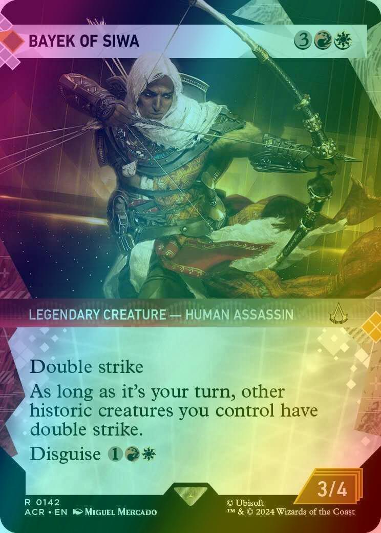 Bayek of Siwa [142] [Memory Corridor Showcase] [Assassin's Creed] [Foil]
