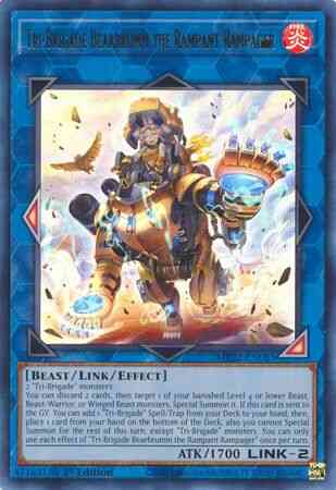 Tri-Brigade Bearbrumm the Rampant Rampager - MP22-EN085 - Ultra Rare - 1st Edition