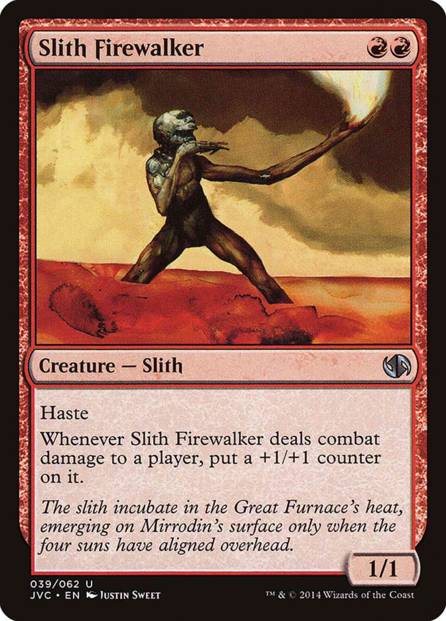 Slith Firewalker [39] [Duel Decks Anthology: Jace vs. Chandra] [Non-Foil]