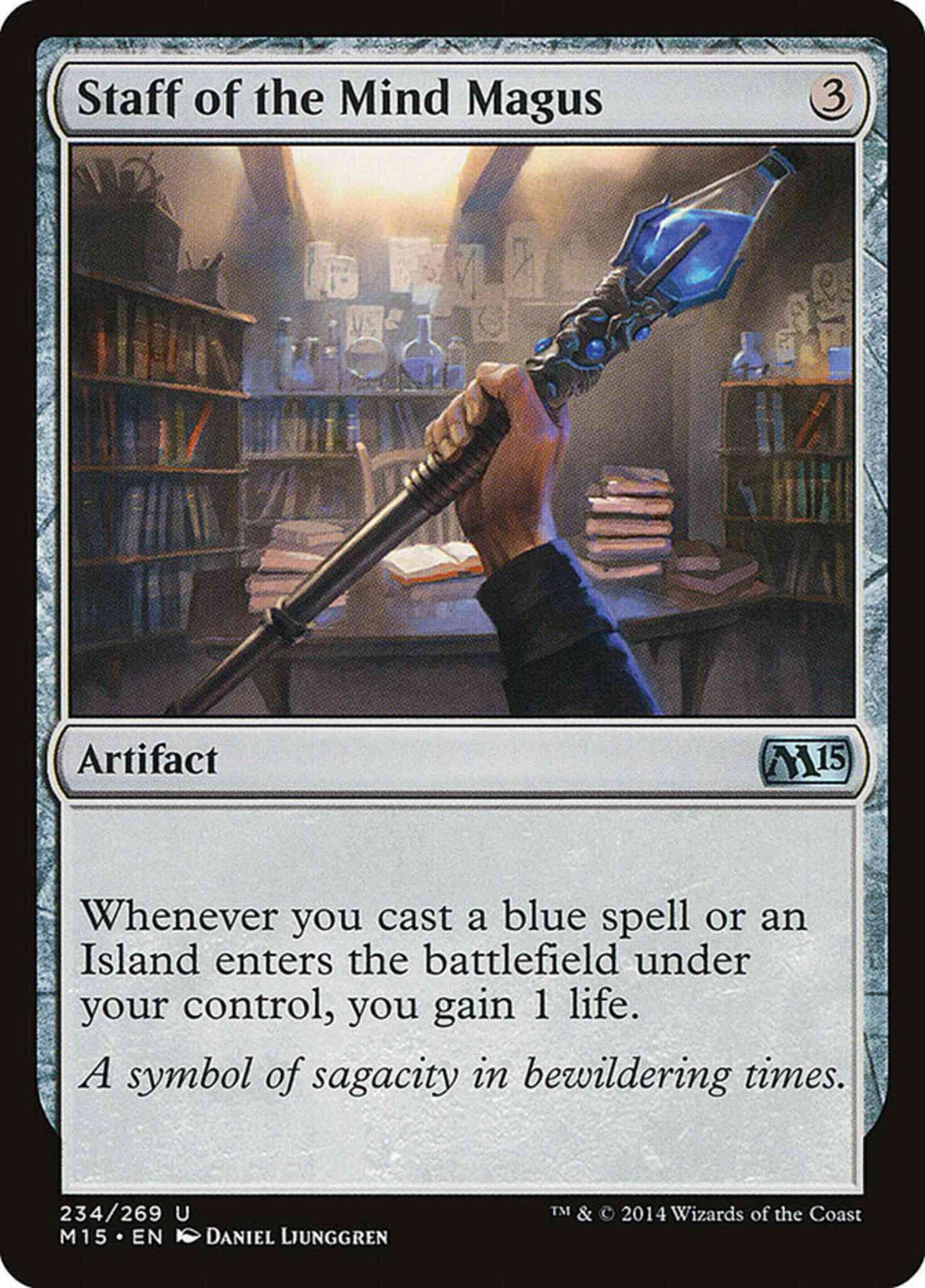 Staff of the Mind Magus [234] [Magic 2015] [Non-Foil]