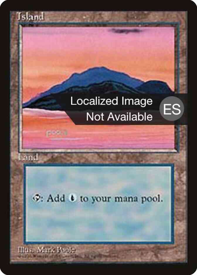 Island - Japanese [Right Island] [369] [Fourth Edition Black Border: Japanese] [Non-Foil]