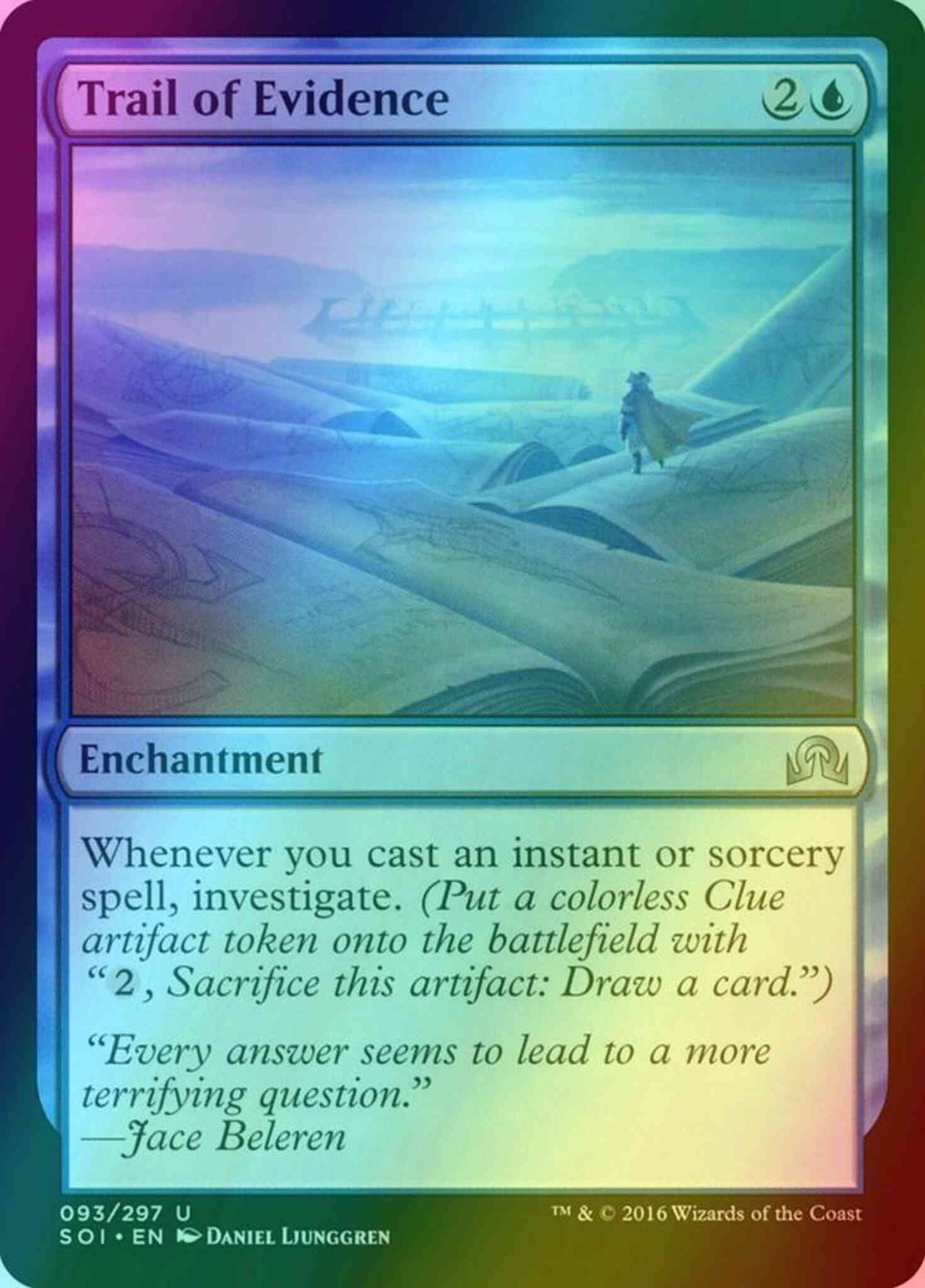 Trail of Evidence [93] [Shadows over Innistrad] [Foil]