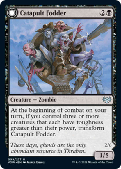 Catapult Fodder // Catapult Captain [99] [Innistrad: Crimson Vow] [Non-Foil]