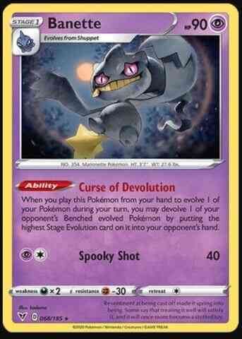 Banette - 068/185 - Rare [swsh4-068] [Non-Holo]