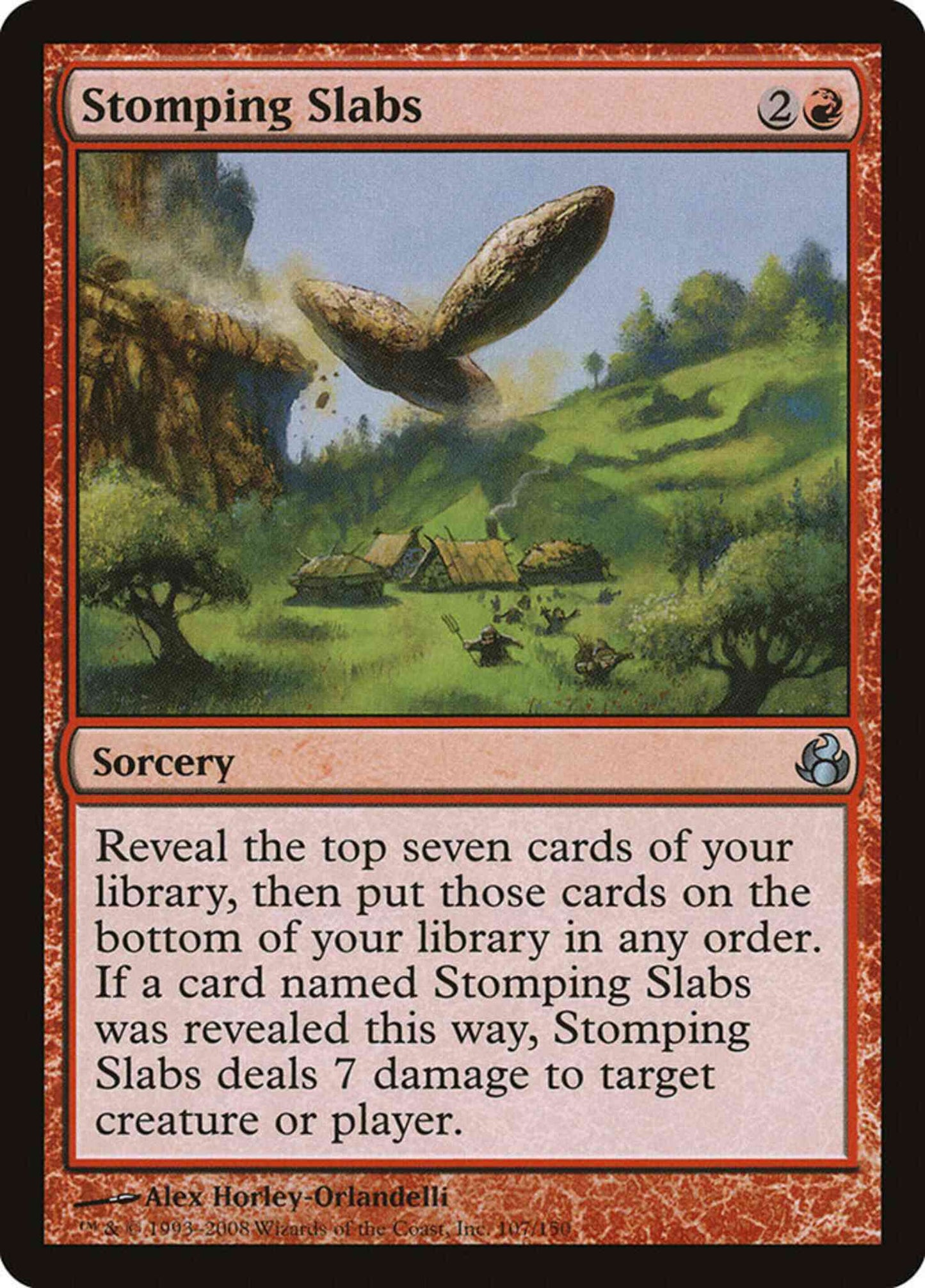 Stomping Slabs [107] [Morningtide] [Non-Foil]