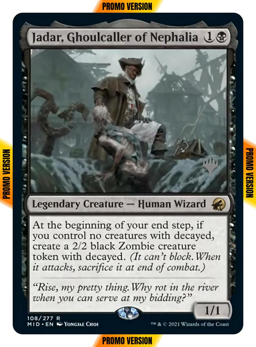 Jadar, Ghoulcaller of Nephalia [Promo Pack] [108p] [Innistrad: Midnight Hunt Promos] [Non-Foil]