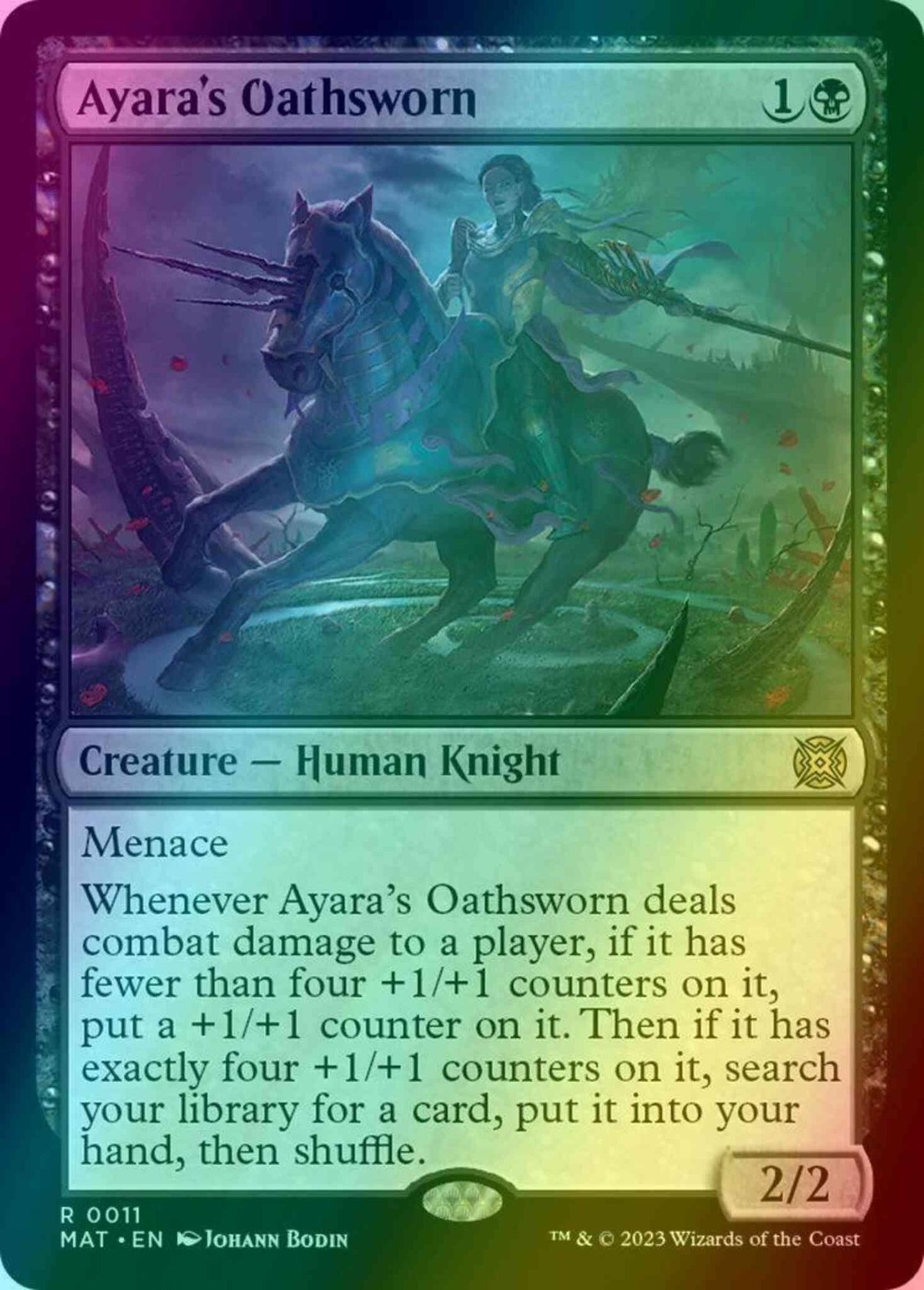 Ayara's Oathsworn [11] [March of the Machine: The Aftermath] [Foil]