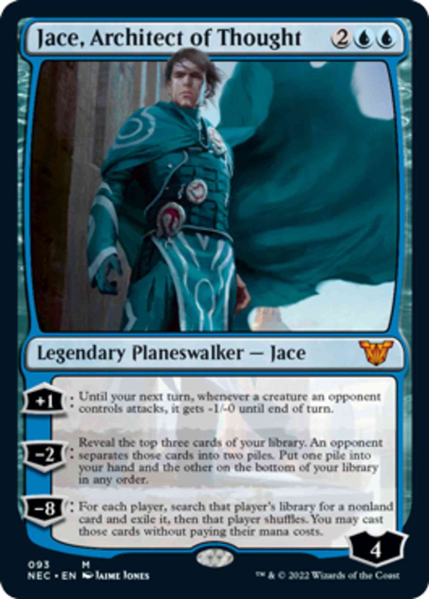 Jace, Architect of Thought [93] [Kamigawa: Neon Dynasty: Commander] [Non-Foil]