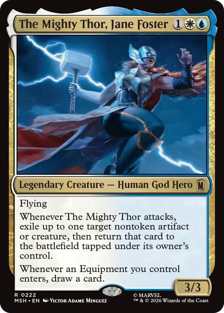 The Mighty Thor, Jane Foster [222] [Marvel Super Heroes] [Non-Foil]