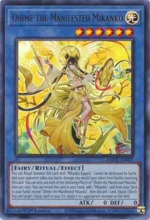 Ohime the Manifested Mikanko - AMDE-EN027 - Ultra Rare - 1st Edition