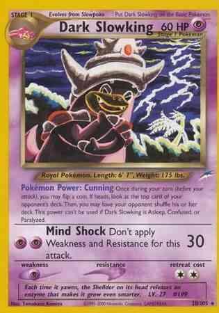 Dark Slowking - 20/105 - Rare - Unlimited [neo4U-20] [Non-Holo]