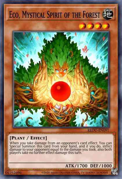 Eco, Mystical Spirit of the Forest - REDU-EN091 - Rare - 1st Edition