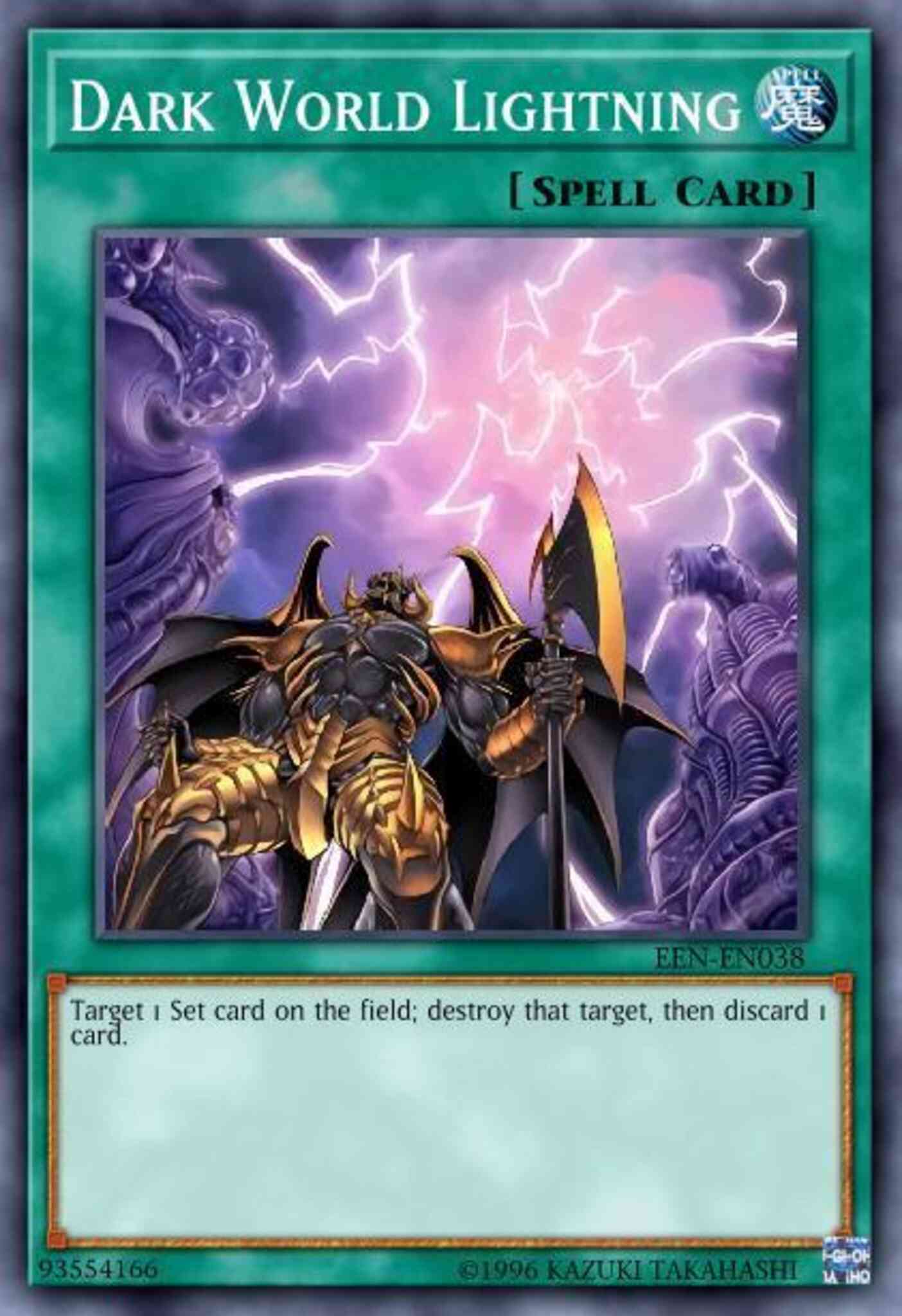 Dark World Lightning - LCJW-EN249 - Secret Rare - 1st Edition