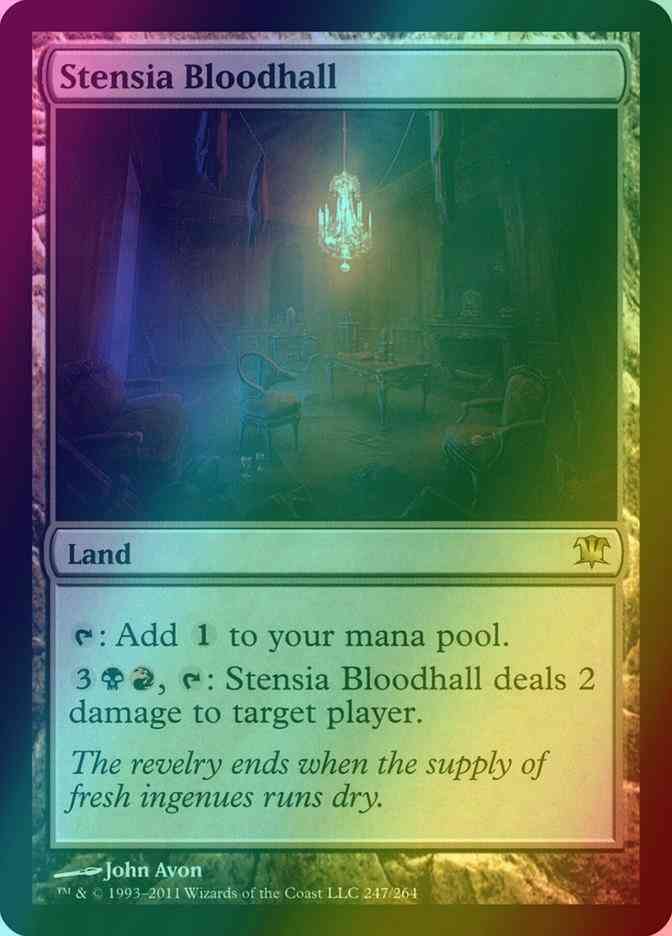 Stensia Bloodhall [247] [Innistrad] [Foil]