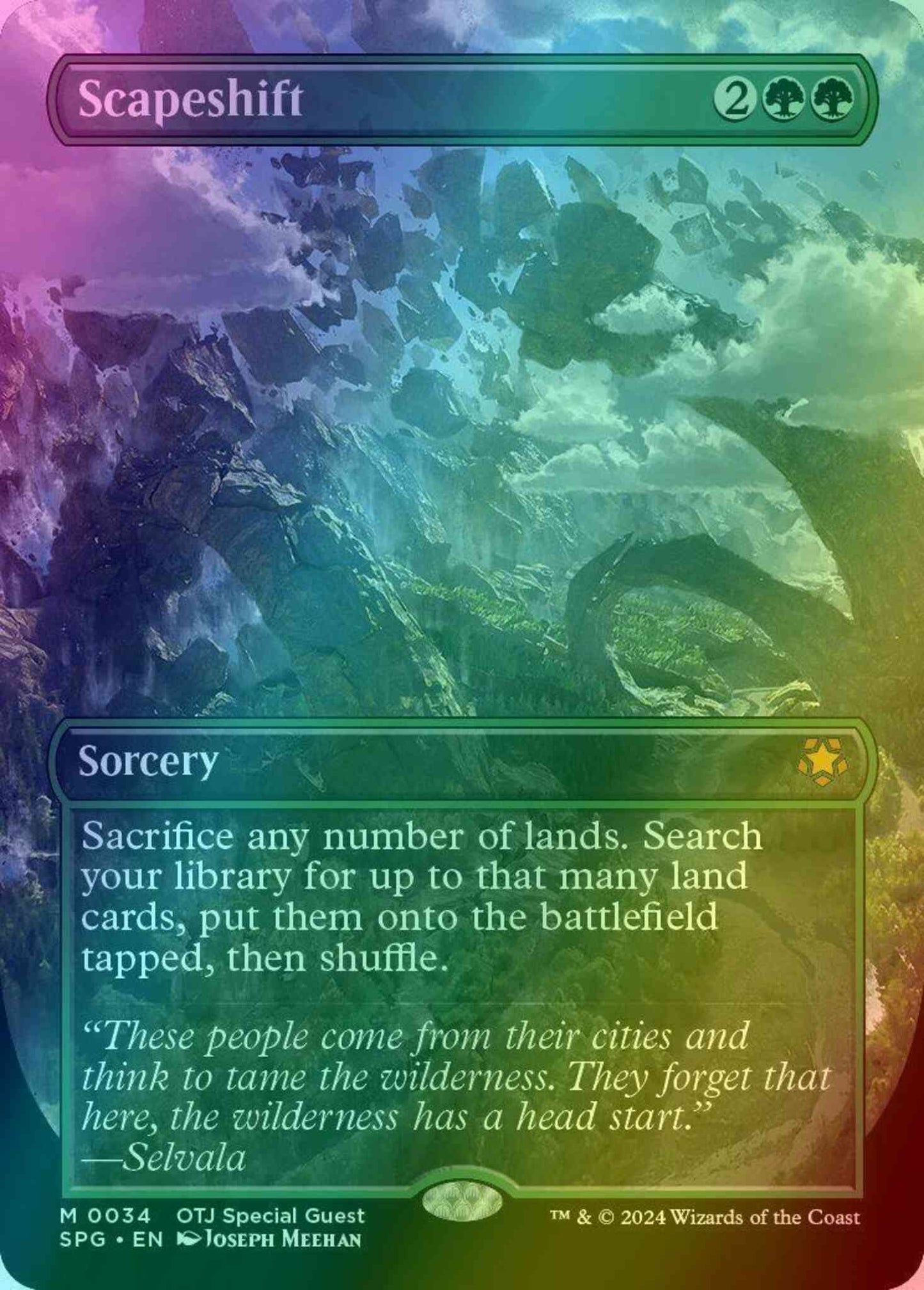Scapeshift [34] [Borderless] [Special Guests] [Foil]