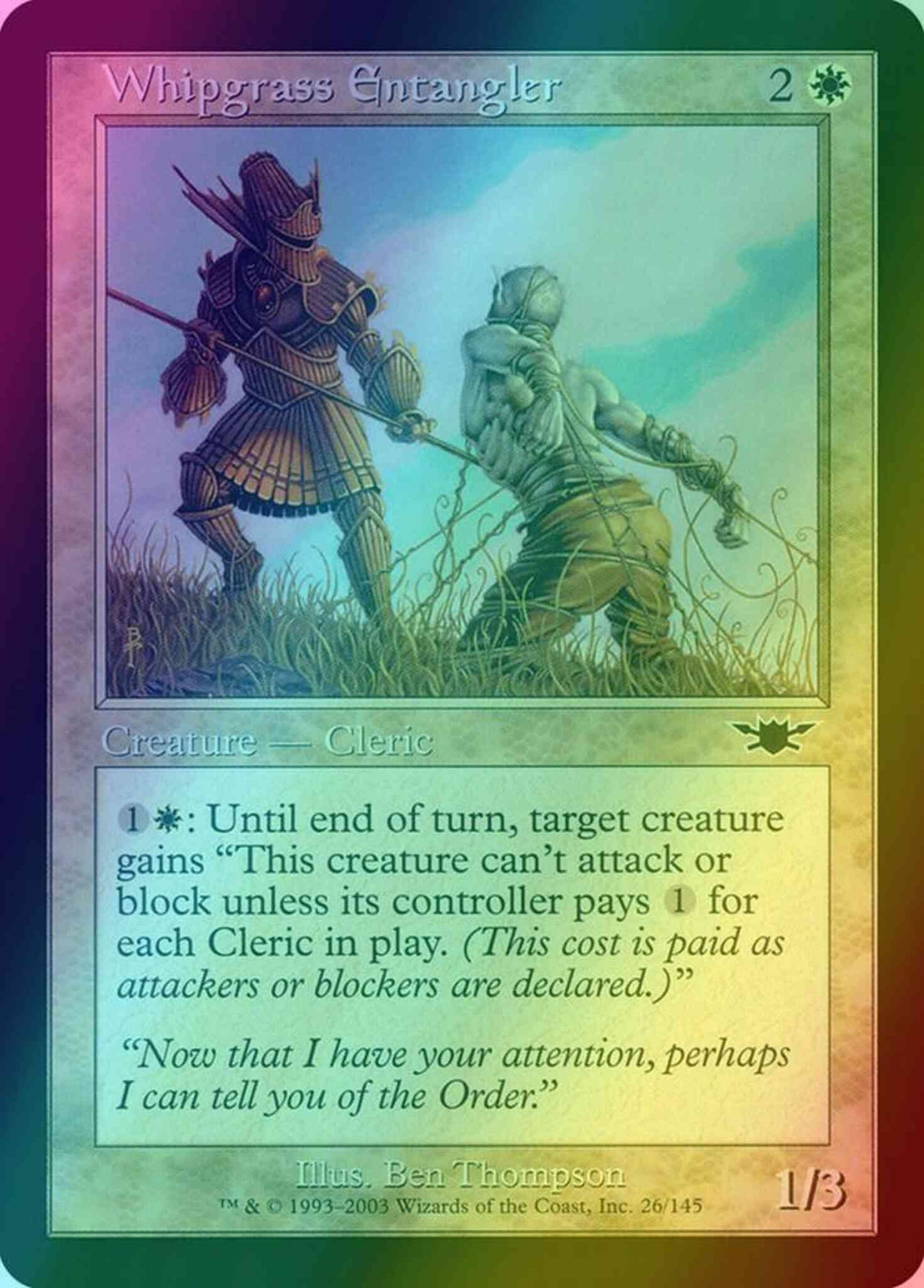Whipgrass Entangler [26] [Legions] [Foil]