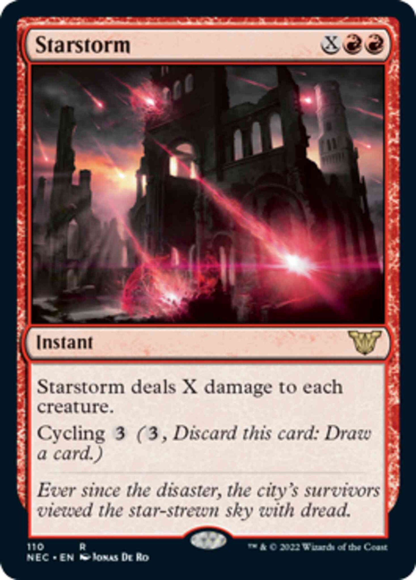 Starstorm [110] [Kamigawa: Neon Dynasty: Commander] [Non-Foil]