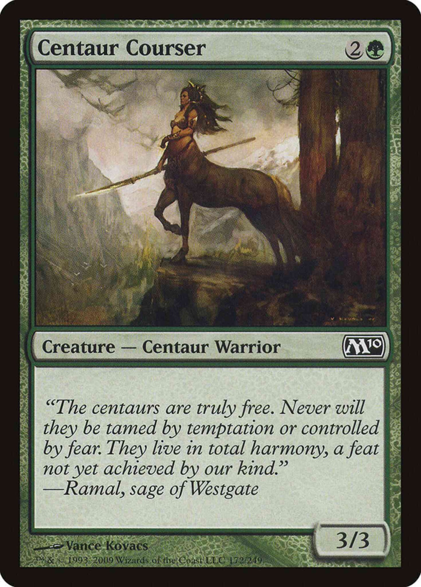 Centaur Courser [172] [Magic 2010] [Non-Foil]