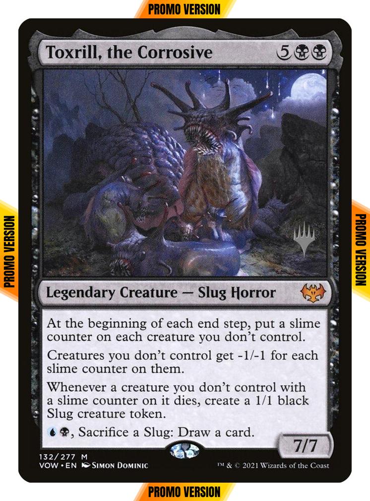 Toxrill, the Corrosive [132p] [Promo Pack] [Innistrad: Crimson Vow Promos] [Non-Foil]