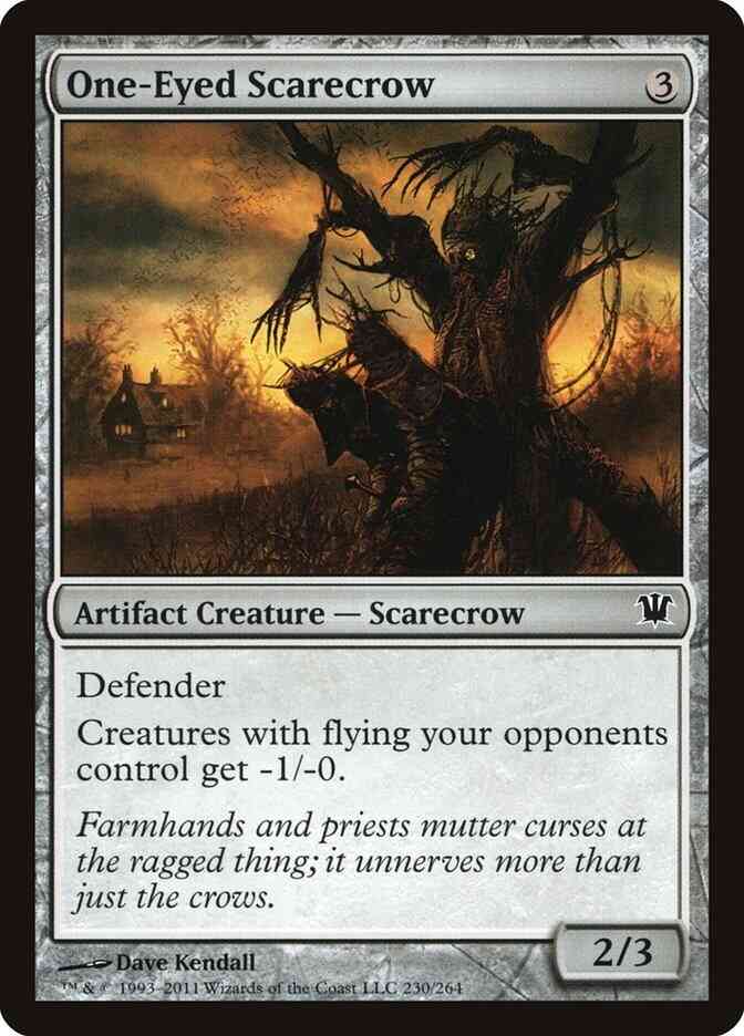 One-Eyed Scarecrow [230] [Innistrad] [Non-Foil]