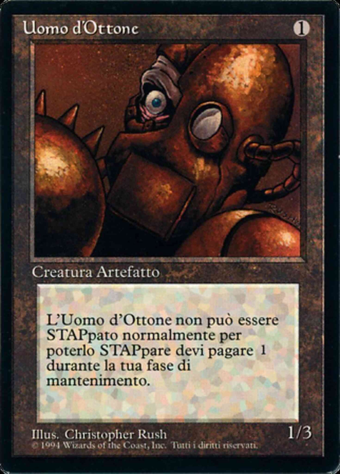 Brass Man - Italian [238] [Foreign Black Border: Italian] [Non-Foil]