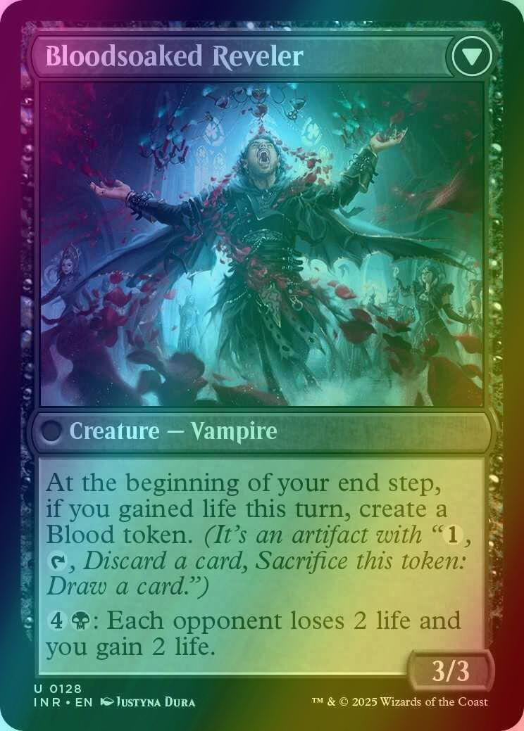 Restless Bloodseeker // Bloodsoaked Reveler [128] [Innistrad Remastered] [Foil]
