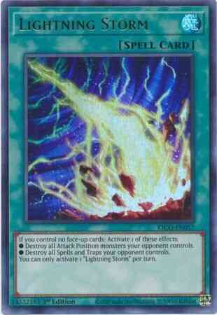 Lightning Storm - KICO-EN057 - Ultra Rare - 1st Edition