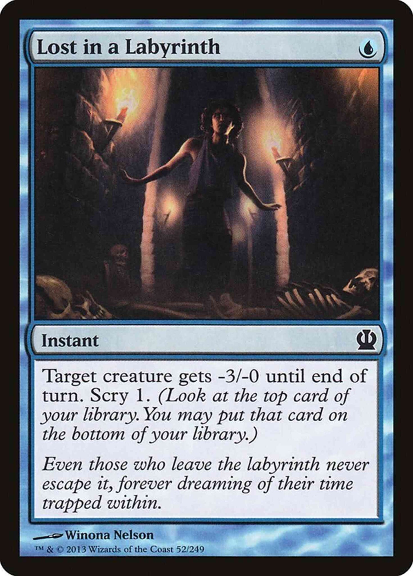 Lost in a Labyrinth [52] [Theros] [Non-Foil]