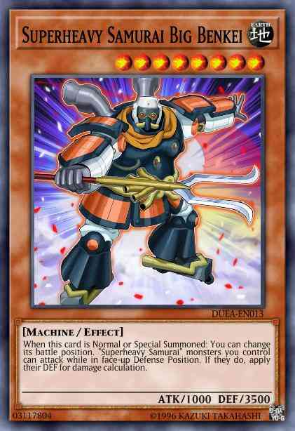 Superheavy Samurai Big Benkei - SP15-EN017 - Common - 1st Edition