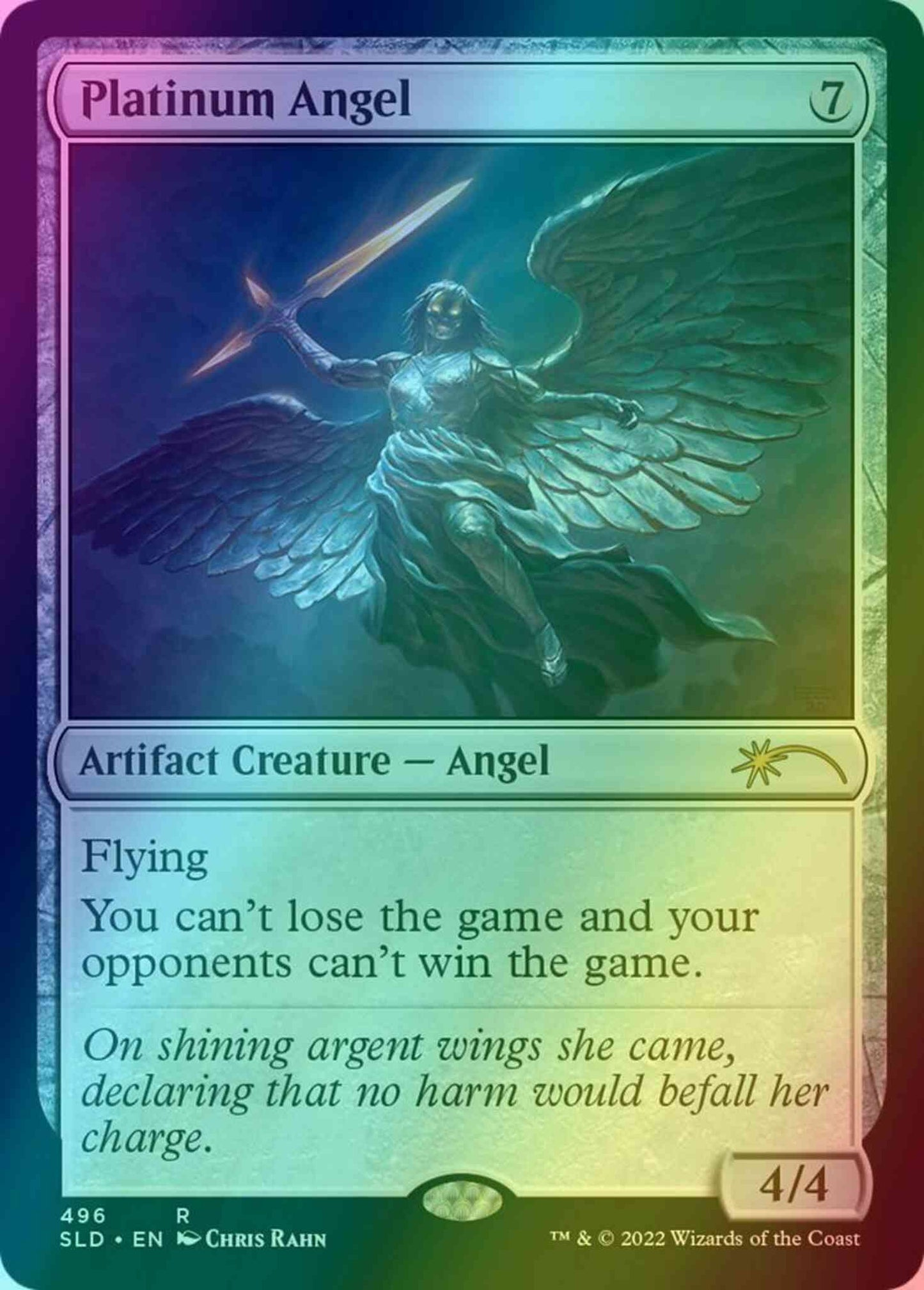 Platinum Angel [0496] [Chris Rahn] [Secret Lair Drop] [Foil]