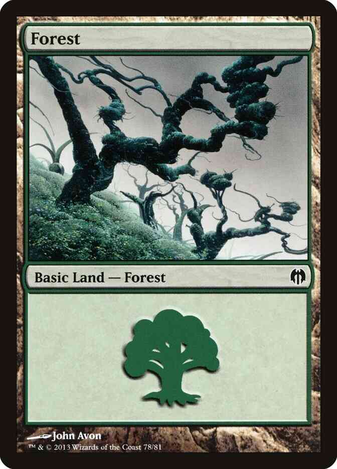 Forest [78] [Duel Decks Heroes vs Monsters] [Non-Foil]