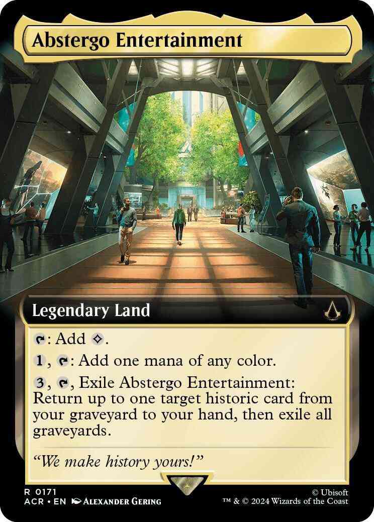 Abstergo Entertainment [171] [Extended Art] [Assassin's Creed] [Non-Foil]