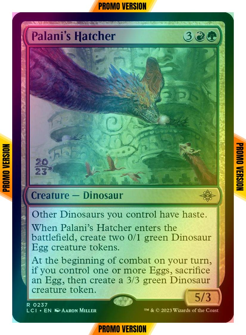 Palani's Hatcher [237s] [Prerelease] [The Lost Caverns of Ixalan: Promos] [Foil]
