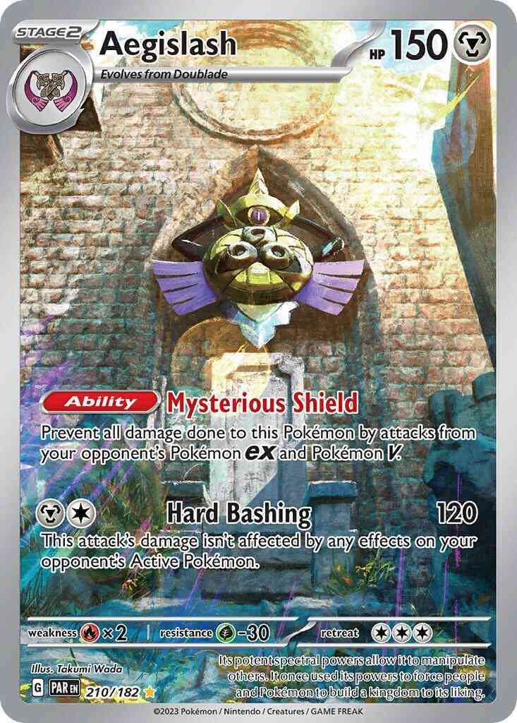 Aegislash - 210/182 - Illustration Rare [sv04-210] [Ultra]